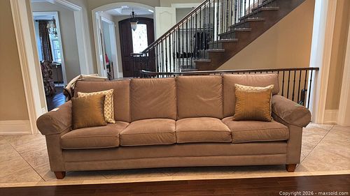 4-Seater Fabric Microfiber Sofa / Couch D (1 of 13)