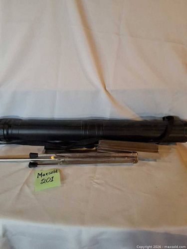 Collapsible Metal & Plastic Folding Music/Sheet Stand with Case, Portable Poster, Art Tube (1 of 5)
