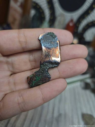 Natural copper raw minerals specimen  (1 of 4)