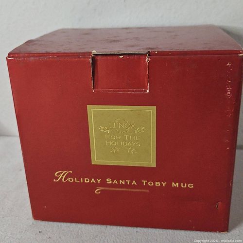 Vintage Lenox Holiday Santa Toby Mug  (1 of 3)