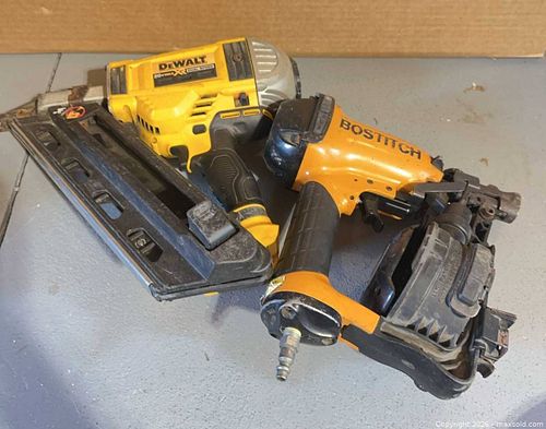 BOSTITCH & DEWALT Framing and Nailer (1 of 3)