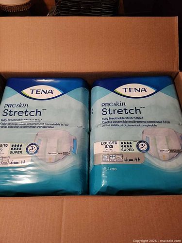 TENA ProSkin Stretch L/XL Super Absorbency, 28 per Pack (2 Packs) (1 of 3)
