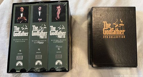 The Godfather DVD Collection & Widescreen Edition VHS  (1 of 5)