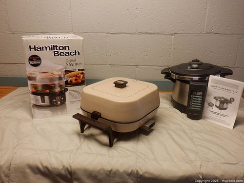 Electric Steamer, Pressure Cooker & Skillet (1 of 5)