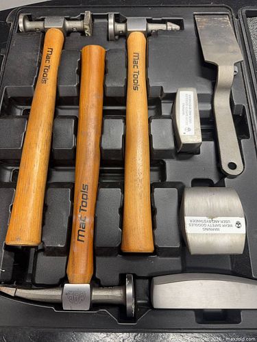 Mac Tools Body Hammer and Dolly Set with Carrying Case (1 of 3)