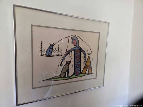 Roy Thomas Serigraph / Lithograph Print, Large, Framed (1 of 3)
