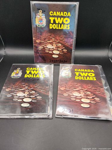 Canadian Toonie Collection. A (1 of 17)