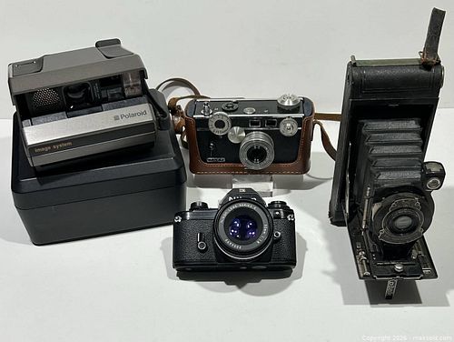 Collection of Vintage Cameras incl Nikon EM  (1 of 20)