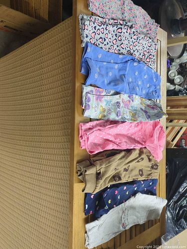Set of 7-9 Girls Toddler Multi-Color Printed Leggings (1 of 4)