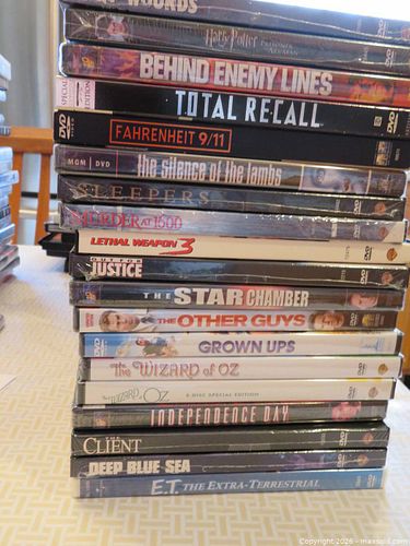 Lot of 19 Unopened DVD's, brand new, still sealed. (1 of 7)