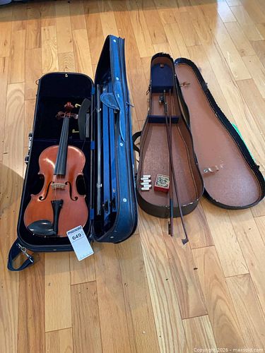 Student Violin Set With Two Cases And Accessories (1 of 13)