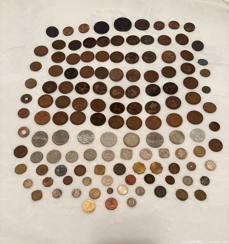 Collection of Old Metal Coins (1 of 13)