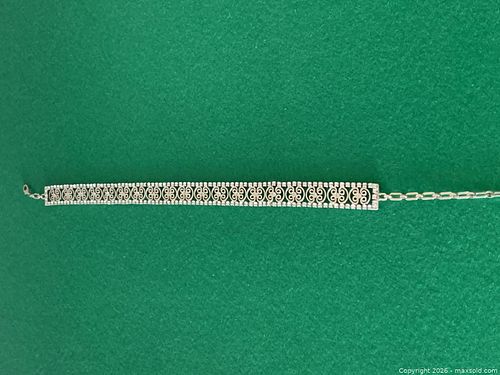 Filigree Metal Bracelet Bijou (1 of 8)