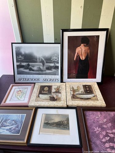 Mixed Set of 6–10 Framed Prints and Canvas Panels (1 of 5)