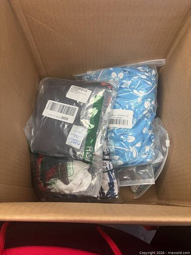 Assorted Mixed Clothing Lot (7+ Items) - Blue, Black, Pink (1 of 8)