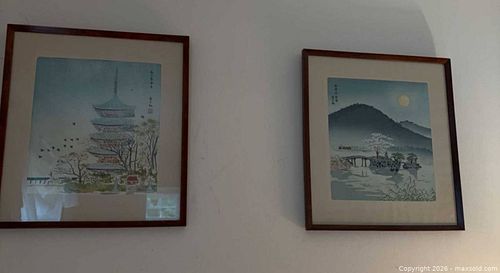 Framed Prints: Landscapes, Japanese Scenes & Religious A (1 of 17)