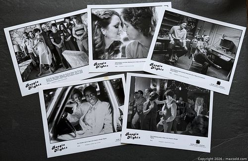 Boogie Nights Lot of 5 ORIGINAL Movie Photos Mark Wahlberg, Burt Reynolds (1 of 2)