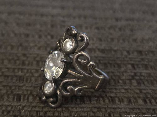 Fabulous sterling ring  (1 of 3)