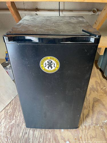 Compact Black Mini Refrigerator Under 18in Wide, 30–34in High (1 of 5)