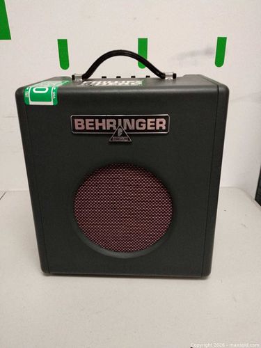 Behringer Thunderbird BX108 8" Combo Practice Amplifier Black/Red (1 of 6)