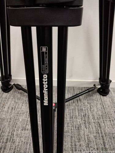 Manfrotto 546B Aluminum Tripod with Fluid Video Head (1 of 8)