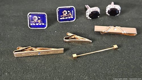 Lot Of Cufflinks And Clips (1 of 4)