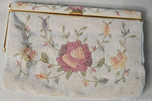 Vintage Magid Beaded Evening Clutch (1 of 8)