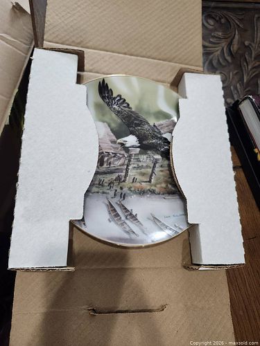 Eagle Potlatch Collector Plate by Lars Belmonte (1 of 3)
