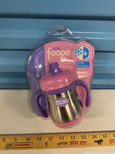 Thermos 200 ml Stainless Steel & Plastic Toddler Sippy Cup (1 of 5)