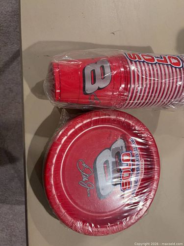 Dale Earnhardt Jr. #8 NASCAR Lot: Mug, Tumbler & Disposable Set (1 of 7)