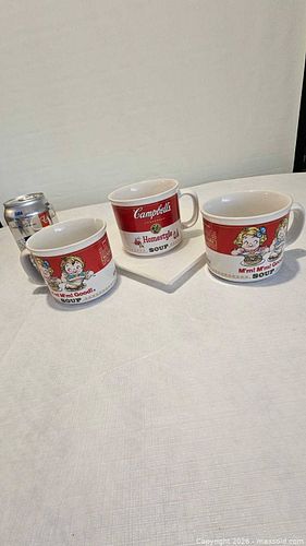 3 Campbell's Soup Mugs (1 of 5)