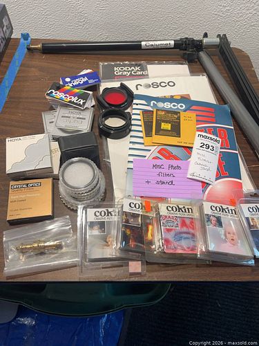 Mixed Camera Filters & Accessories — Cokin, Hoya, Kodak, Rosco, Calumet A (1 of 12)