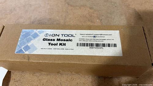 IonTool Glass Mosaic Tool Kit, 4 Pieces (1 of 6)