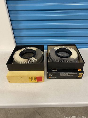 Kodak Walton Carousel Transvue 140 Trays with Mounted 35mm Slides (1 of 10)