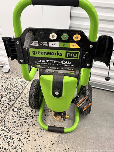 Greenworks Pro Jetflow 3000 PSI Electric Pressure Washer (1 of 12)