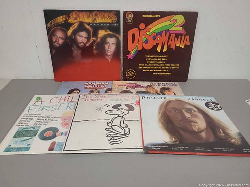 Lot of 7 12" LP Vinyl Records - Pop/Disco/Children's Compilations (1 of 5)