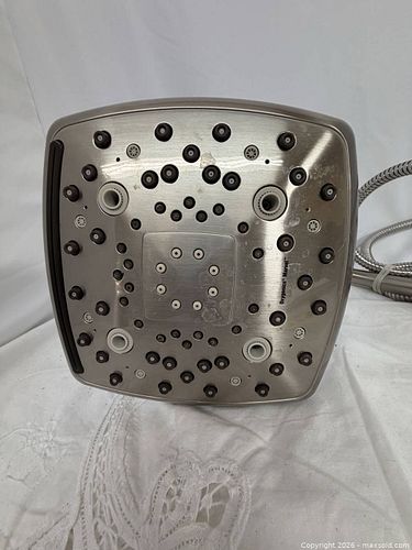 Brushed Nickel Dual Shower System with Rain and Handheld (1 of 7)