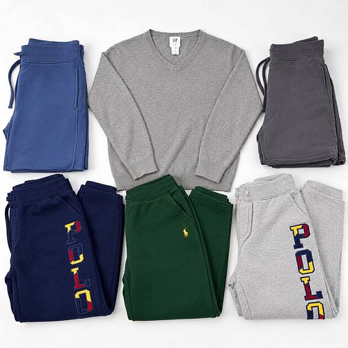Lot of 6 Youth Sweaters, Knits & Joggers - Assorted Brands L and XL (1 of 11)