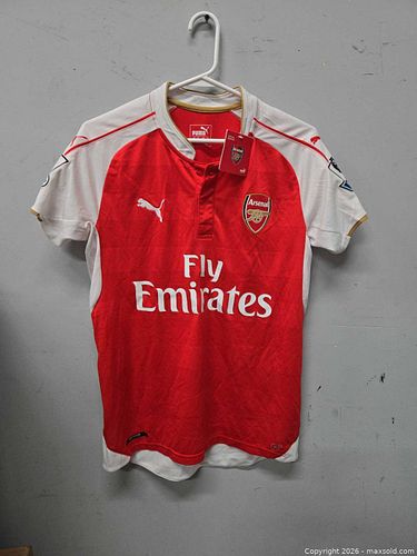 Puma Arsenal S Match Jersey - Red/White/Gold (1 of 5)