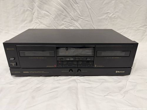 Vintage Sherwood DD-2230C Stereo Double Cassette Deck (1 of 8)