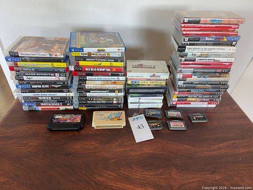 Video Game Lot for PS3/PS4/PSP/3DS/Wii/Switch (NTSC) (1 of 10)