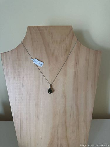 Designer Sterling Silver Necklace with Pendant (1 of 5)