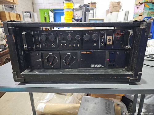 Roland SIP-301 Preamp & SRA-2400 2-Channel Power Amplifier (1 of 7)