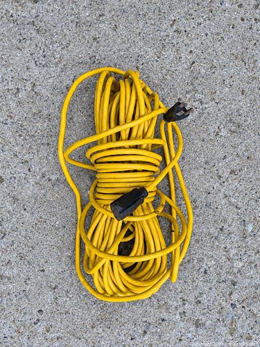 Garage Supplies: Outdoor Extension Cord, Security Cable and 3M Duct Tape (1 of 9)