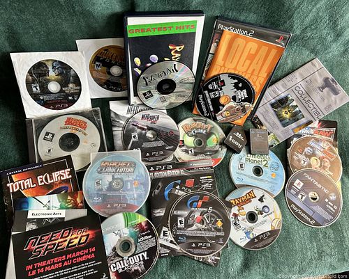Mixed PlayStation Gaming Collection – PS1, PS2, PS3 & Xbox 360 – Games, Discs, Accessories (1 of 9)