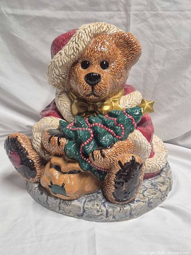 The Boyds Collection 1998 Ceramic Christmas Cookie Jar (1 of 6)