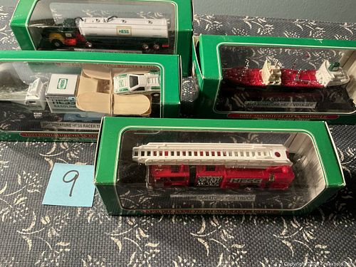 4 Miniature Hess Vehicles  (1 of 6)