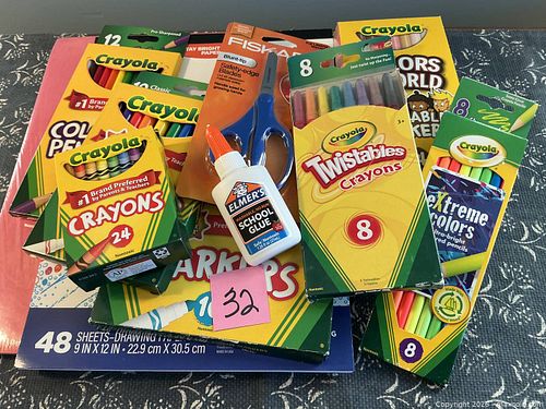 Never Used Crayola Supplies and More  (1 of 9)