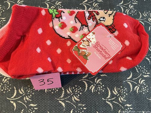 New Strawberry Shortcake Socks - 5 Pairs  (1 of 10)