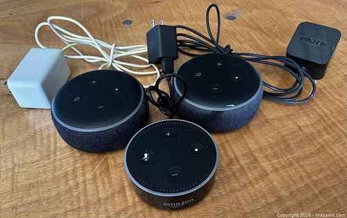 Amazon Alexa Lot of 3 (1 of 4)